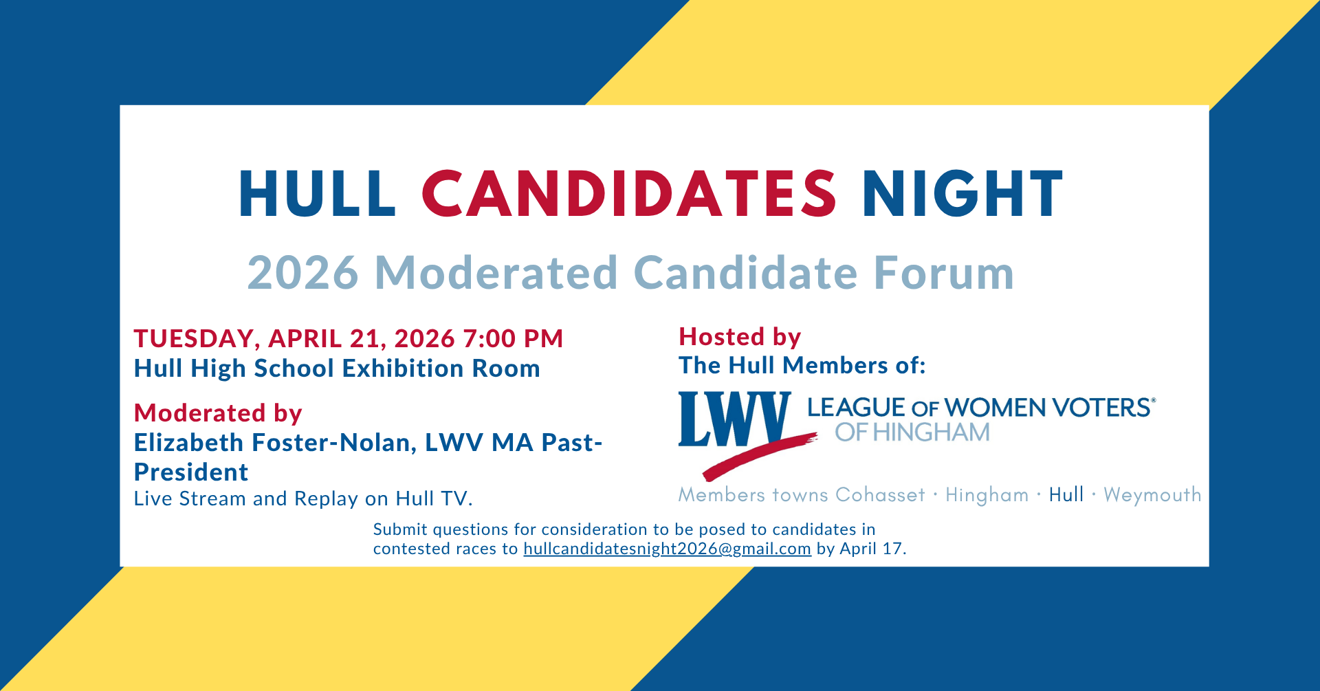 2026 Hull Candidates Night