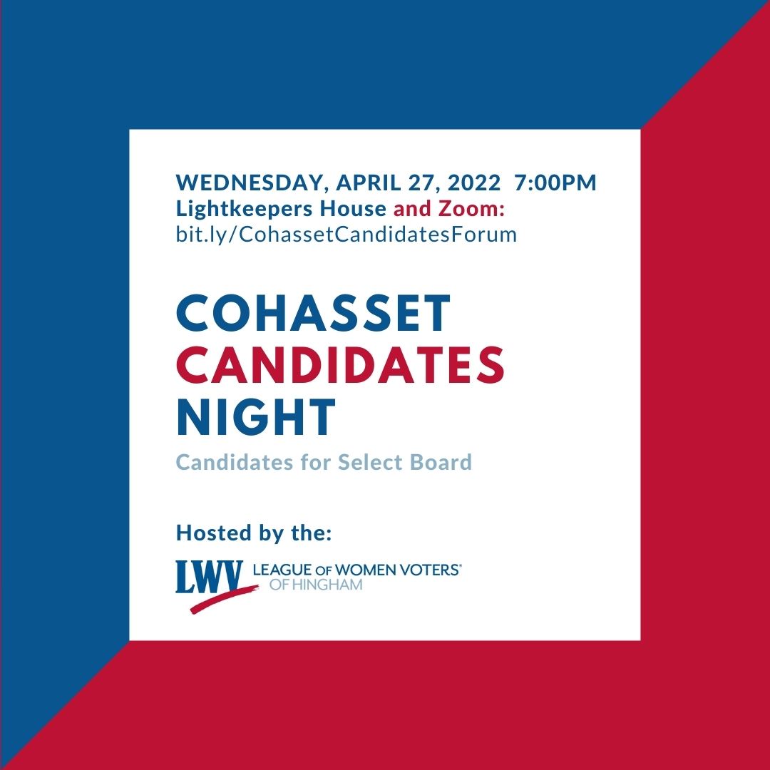 LWVH Cohasset Candidates Forum