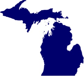map of Michigan