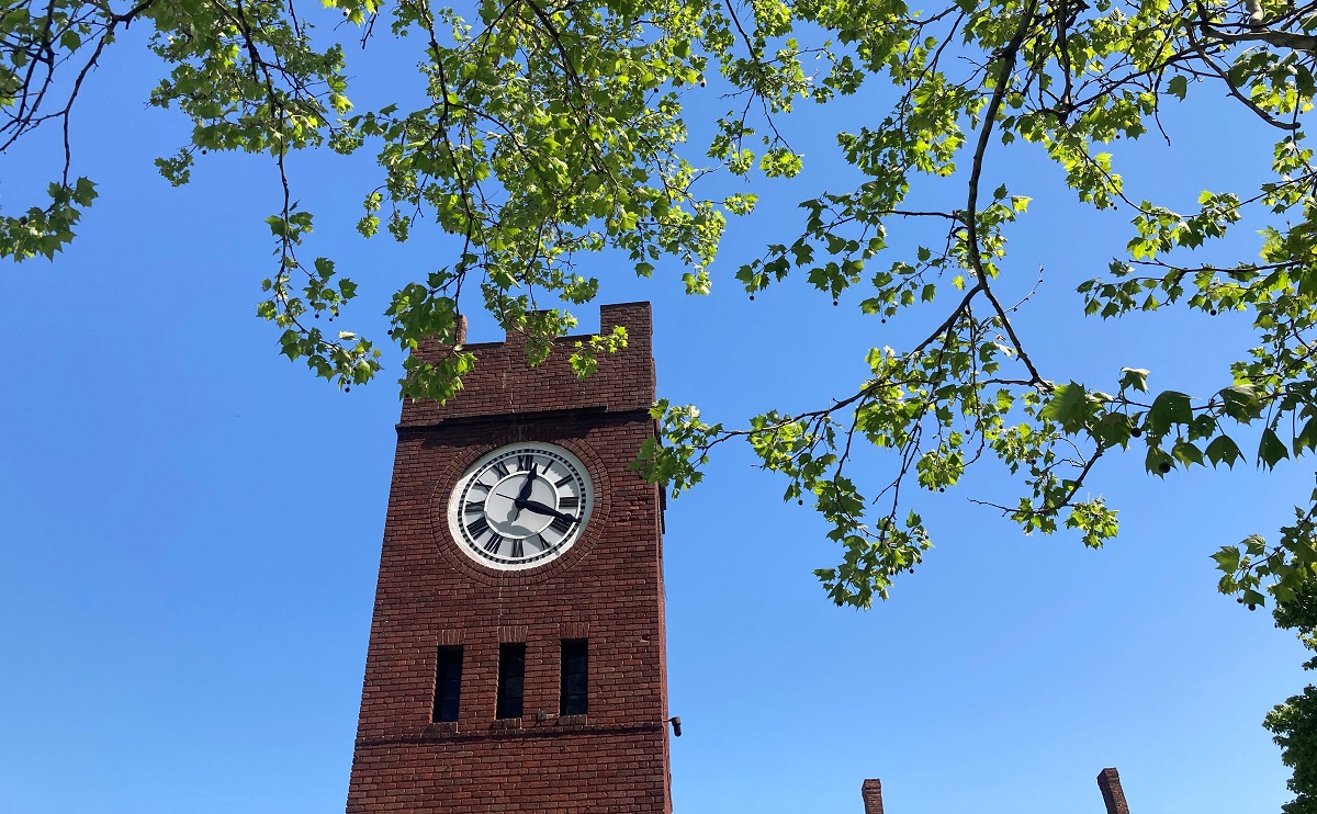 hudson clock tower