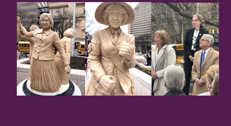 groundbreaking for Women Statue