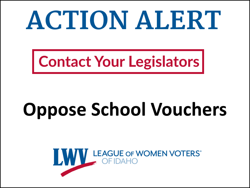 Oppose School Vouchers Idaho 2024