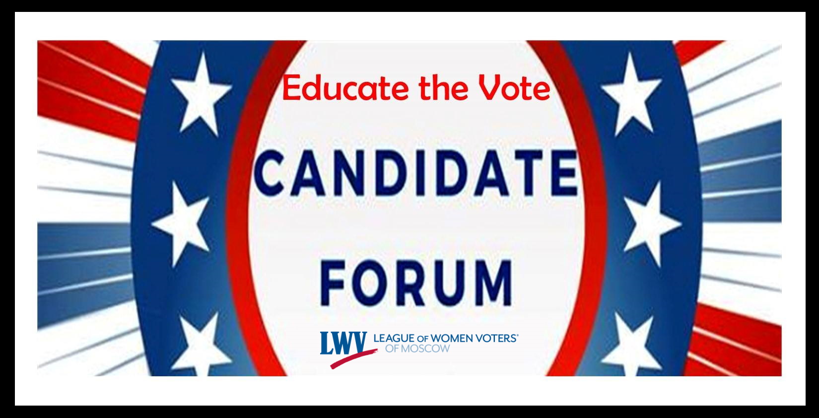 League Of Women Voters Of Moscow Virtual Candidate Forum Mylo