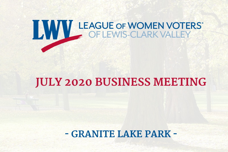 Lewis Clark Valley July 2020 Event