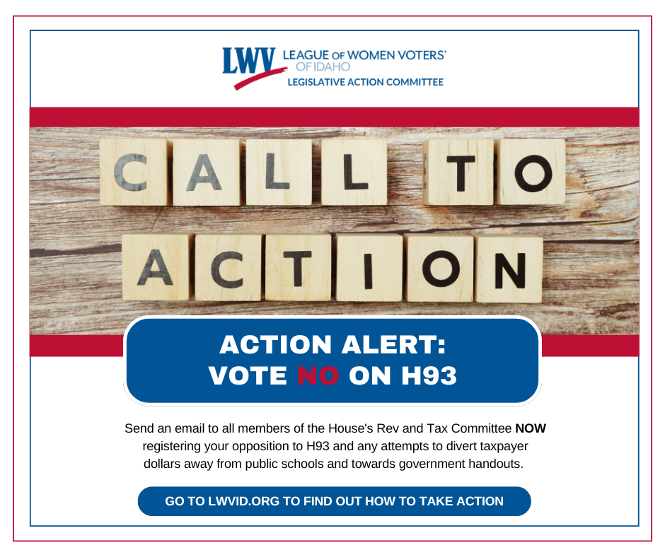 2025 League of Women Voters Action Alert H93