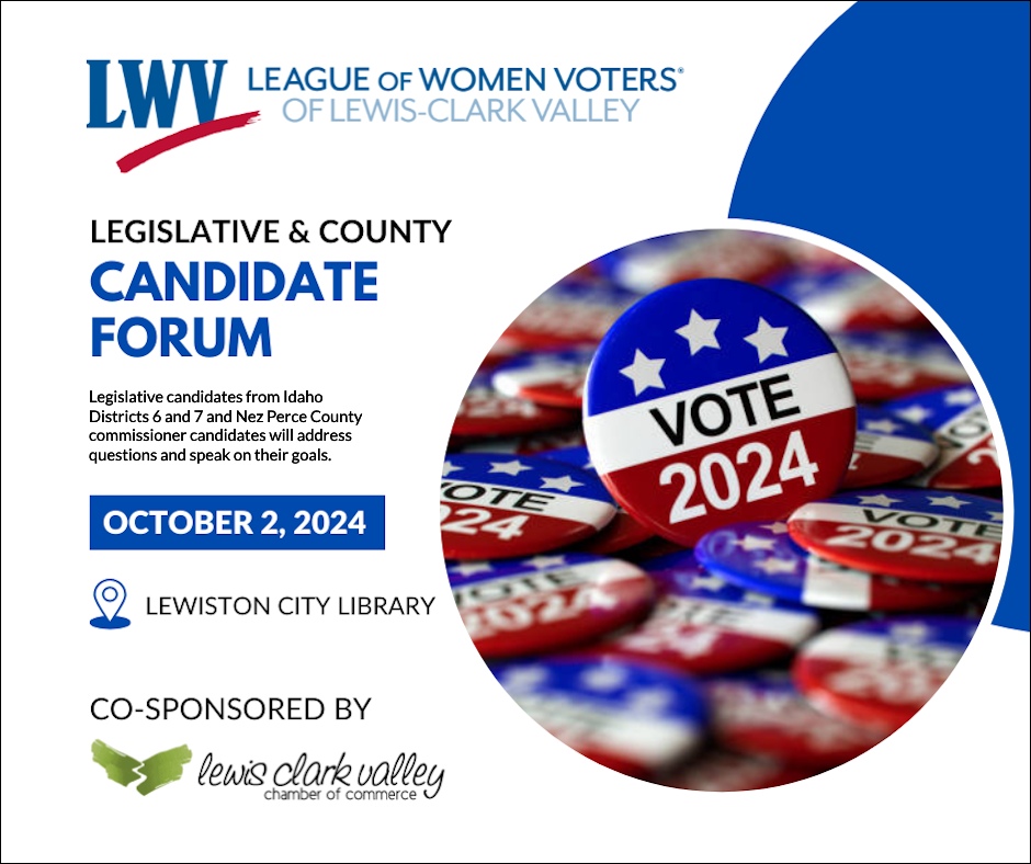 Lewiston League of Women Voters Candidate Forum 2024