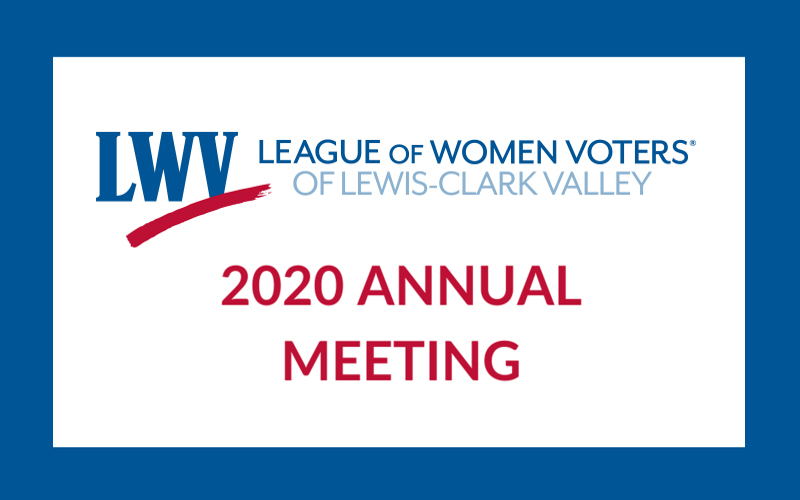 LWVLC 2020 Annual Meeting