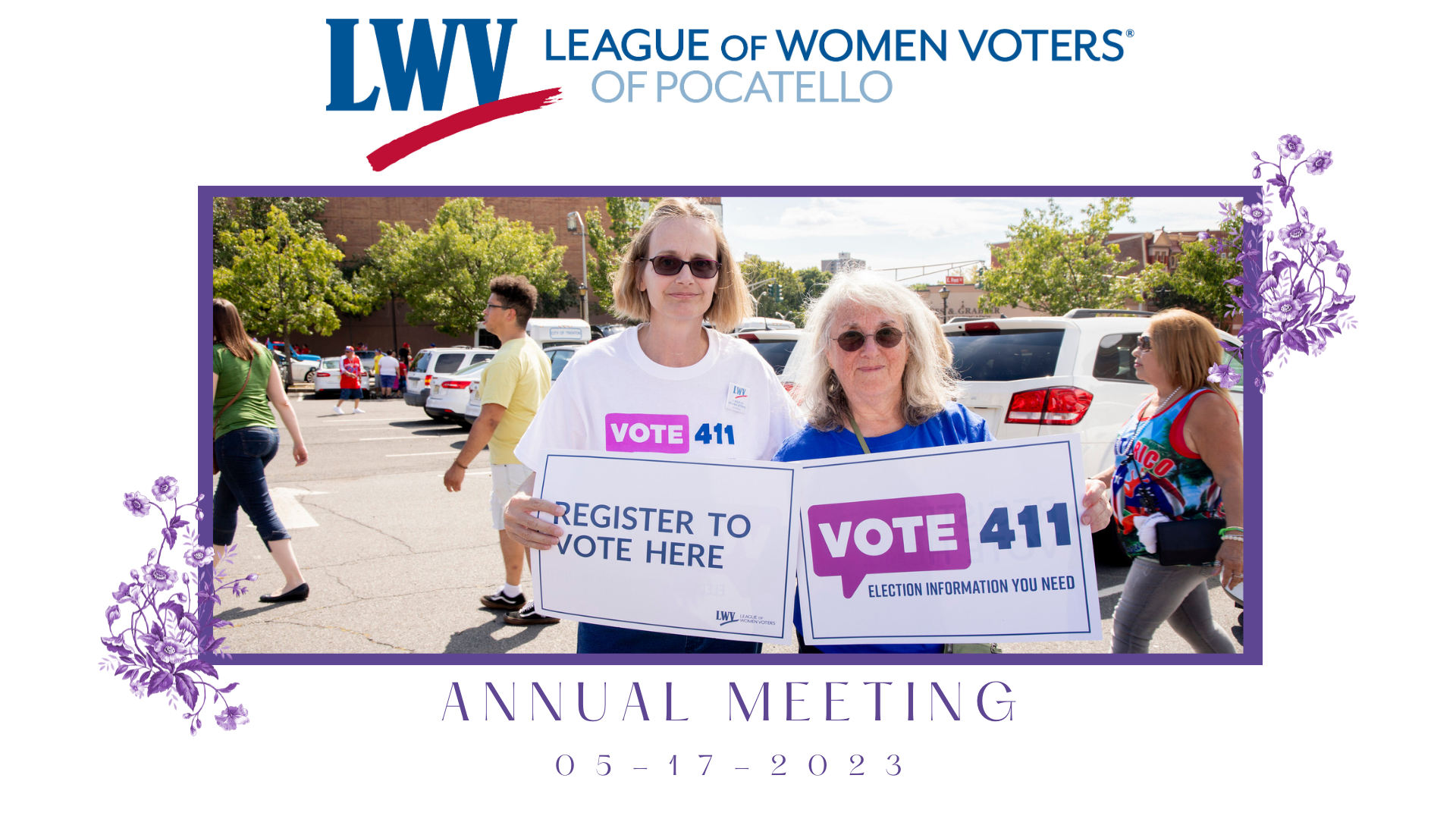2023 League of Women Voters of Pocatello annual meeting