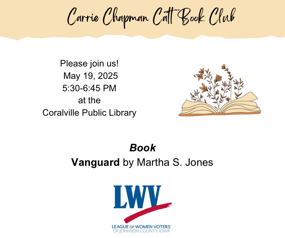 Bookclub, Carrie Chapman Catt Bookclub