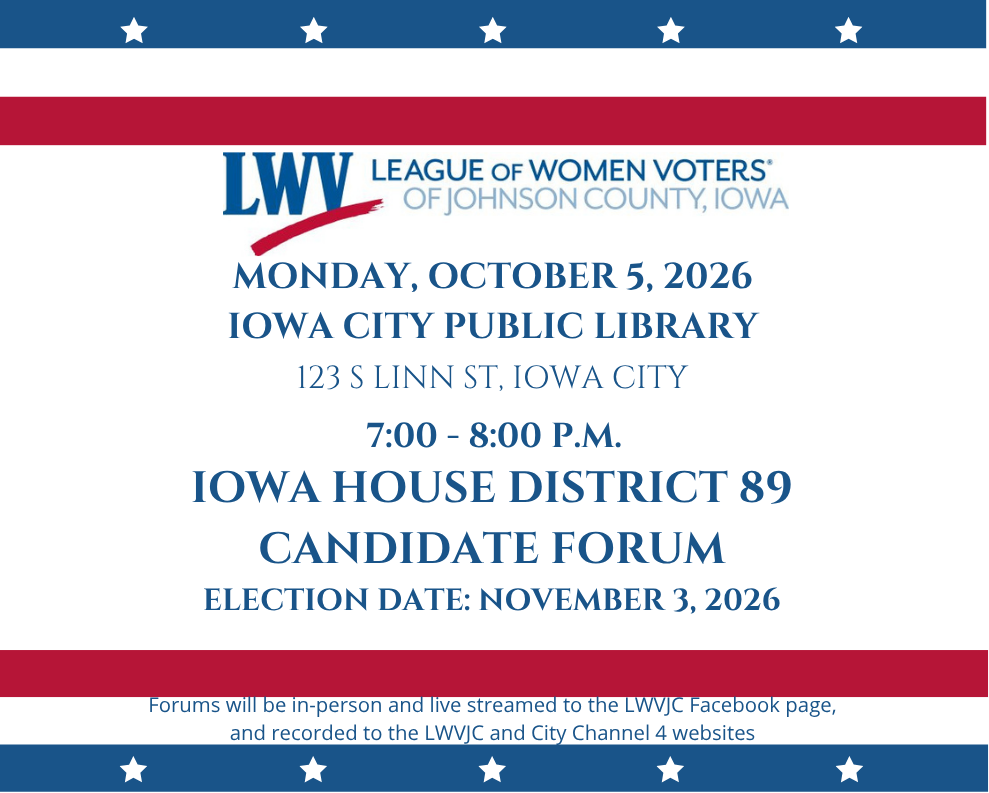 Candidate Forum District 89