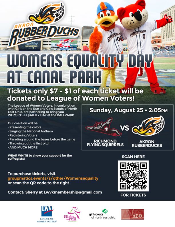 Women's Equality Day poster