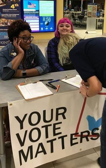 Voter Service with Kent State Votes
