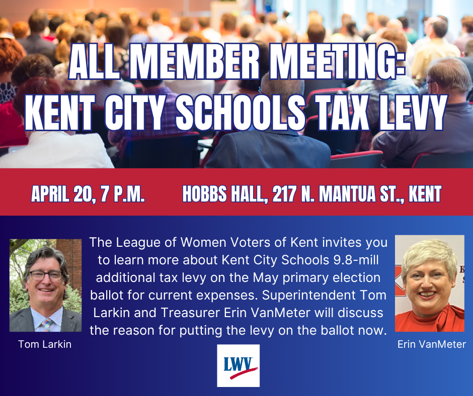 AMM: KENT CITY SCHOOLS LEVY 2026