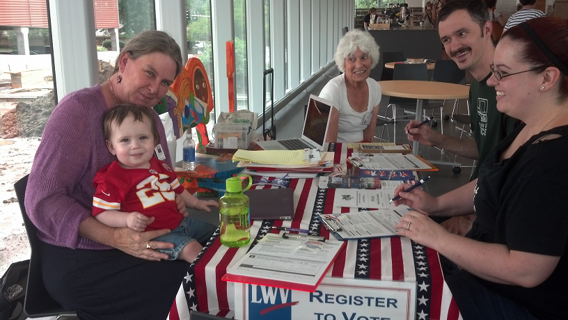 Voter Registration Drive at Public Library