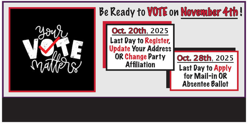 Your vote Matters 2025 Municipal election 