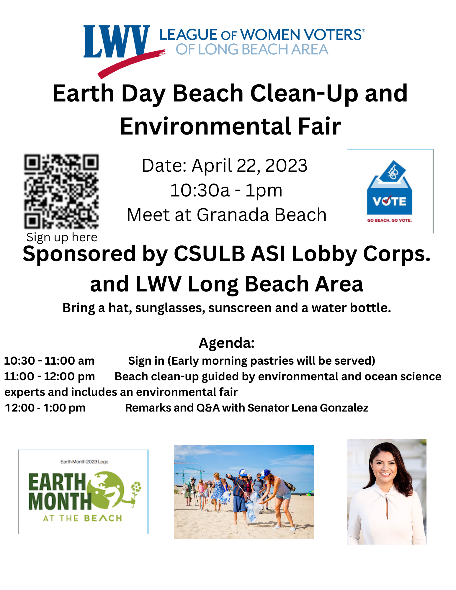 Updated Beach Clean up Day April 2023