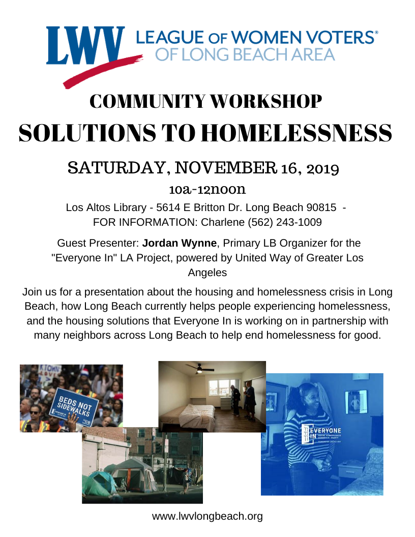 Homelessness Event Flyer with approved pics