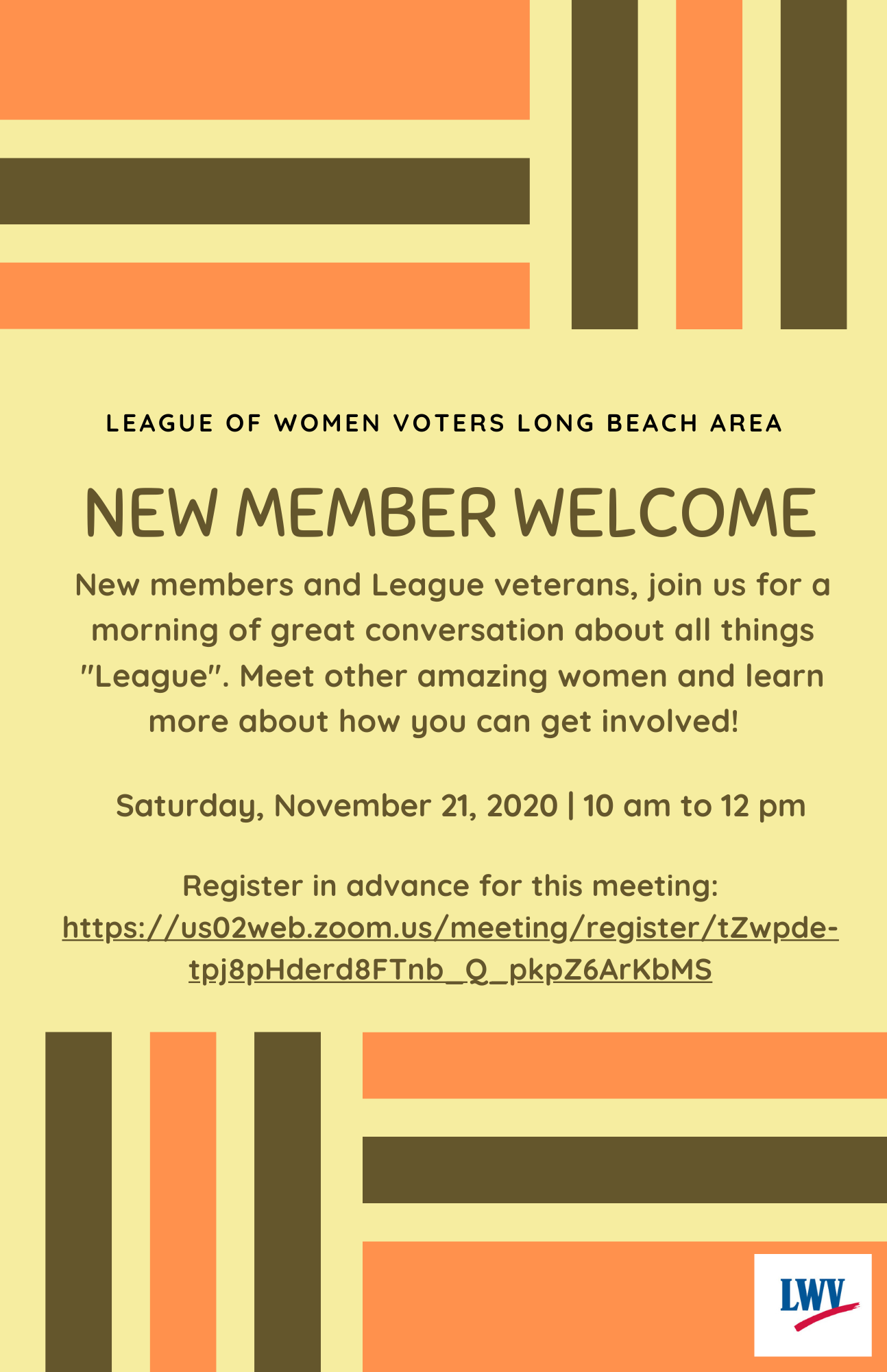 November 2020 Event Flyer