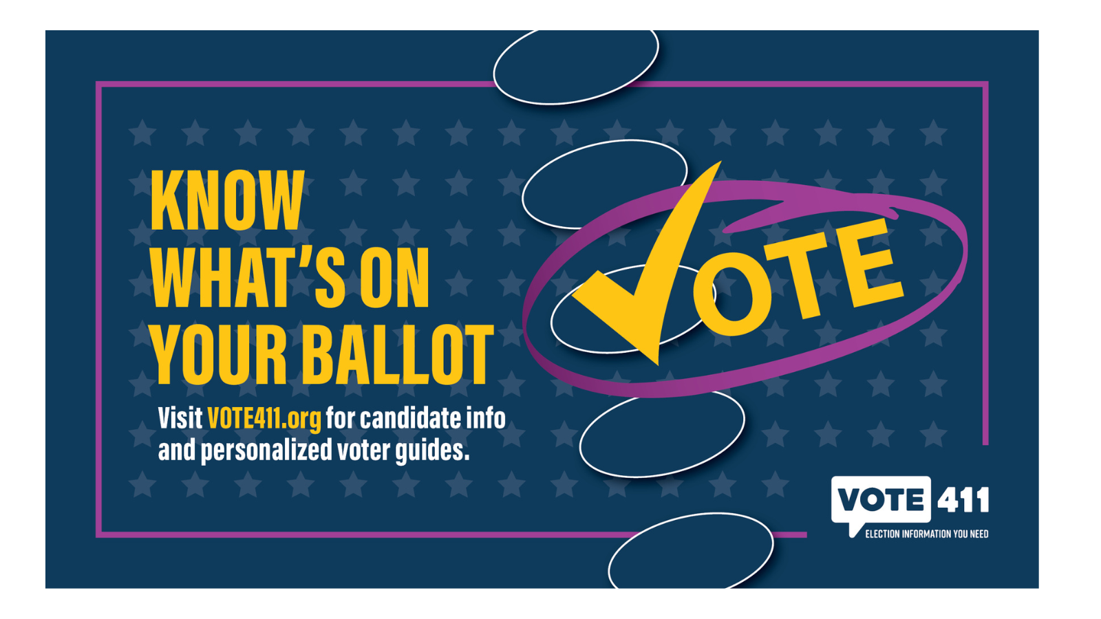 Vote 411 Know What's On Your Ballot Image