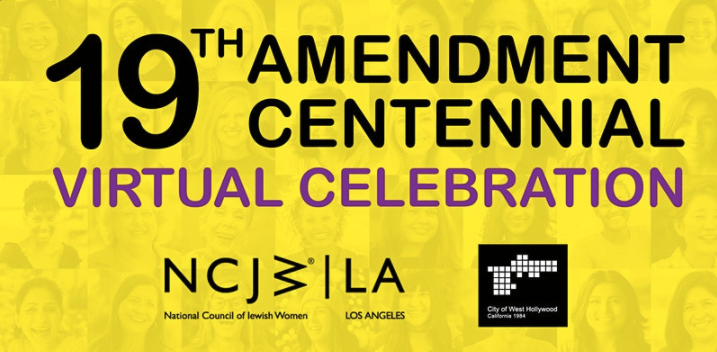 19th Amendment Virtual Celebration
