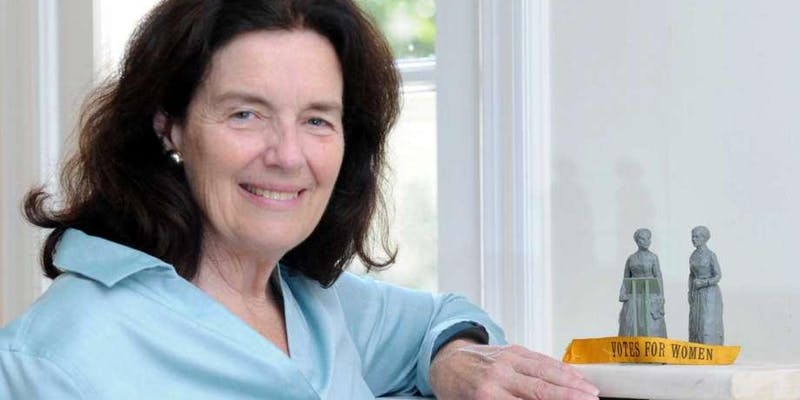 Image of Coline Jenkins, great-great granddaughter of Elizabeth Cady Stanton.