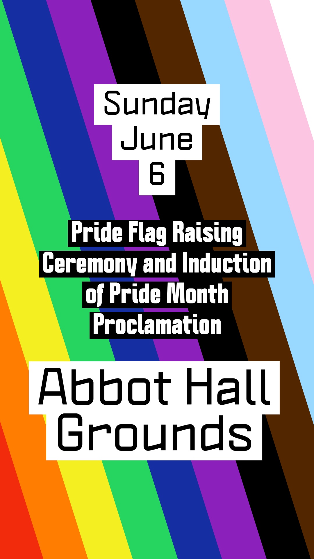 Pride Flag Raising Ceremony and Induction of Pride Month Proclamation