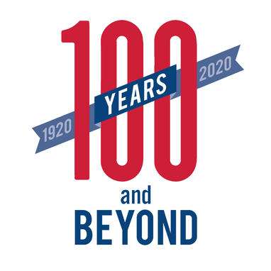 100 Year Logo LWV LWV