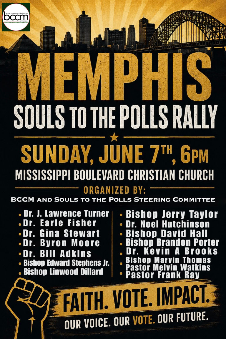 Souls to the Polls informational flyer