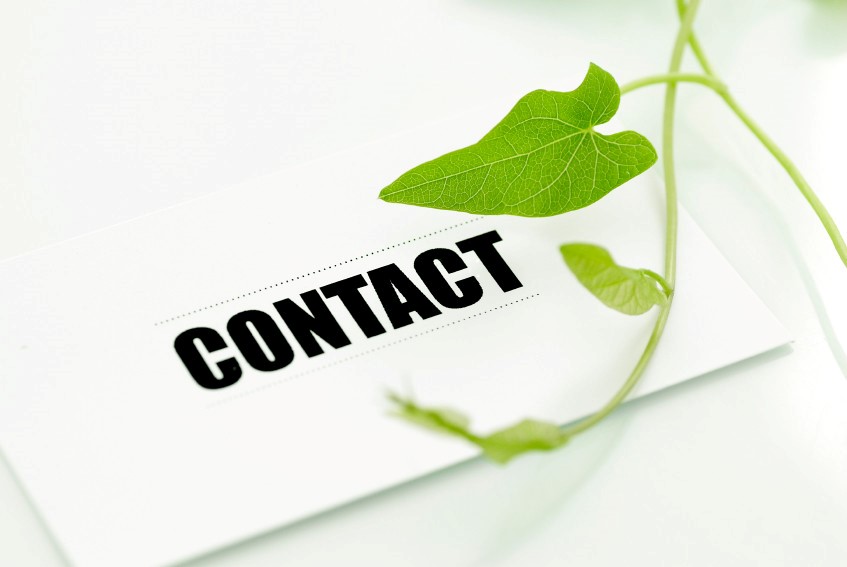 Picture of a "contact" message