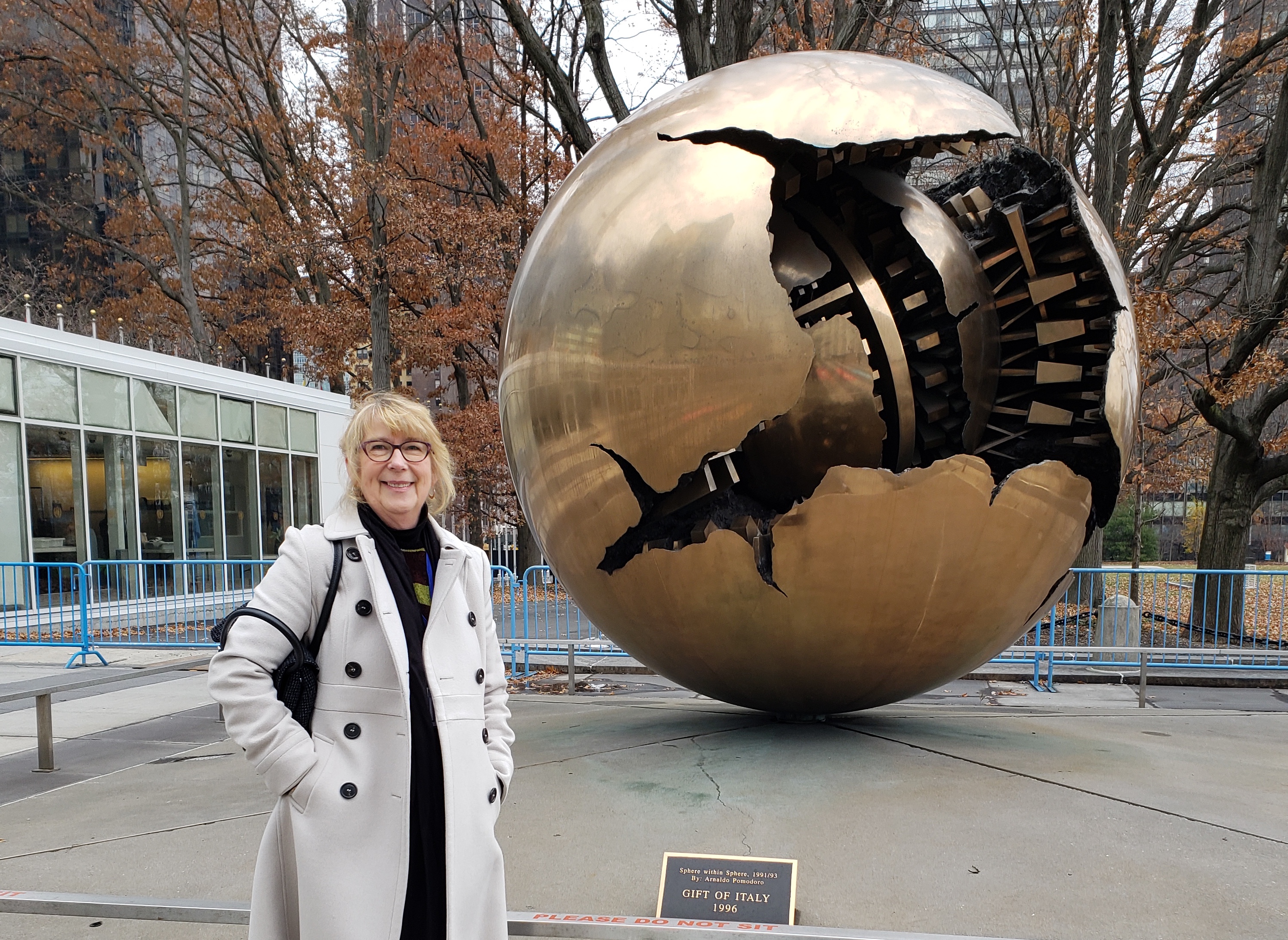 Cindy Bell NYHR President at UN