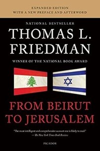Cover for the book From Beirut to Jerusalem by Thomas L. Friedman