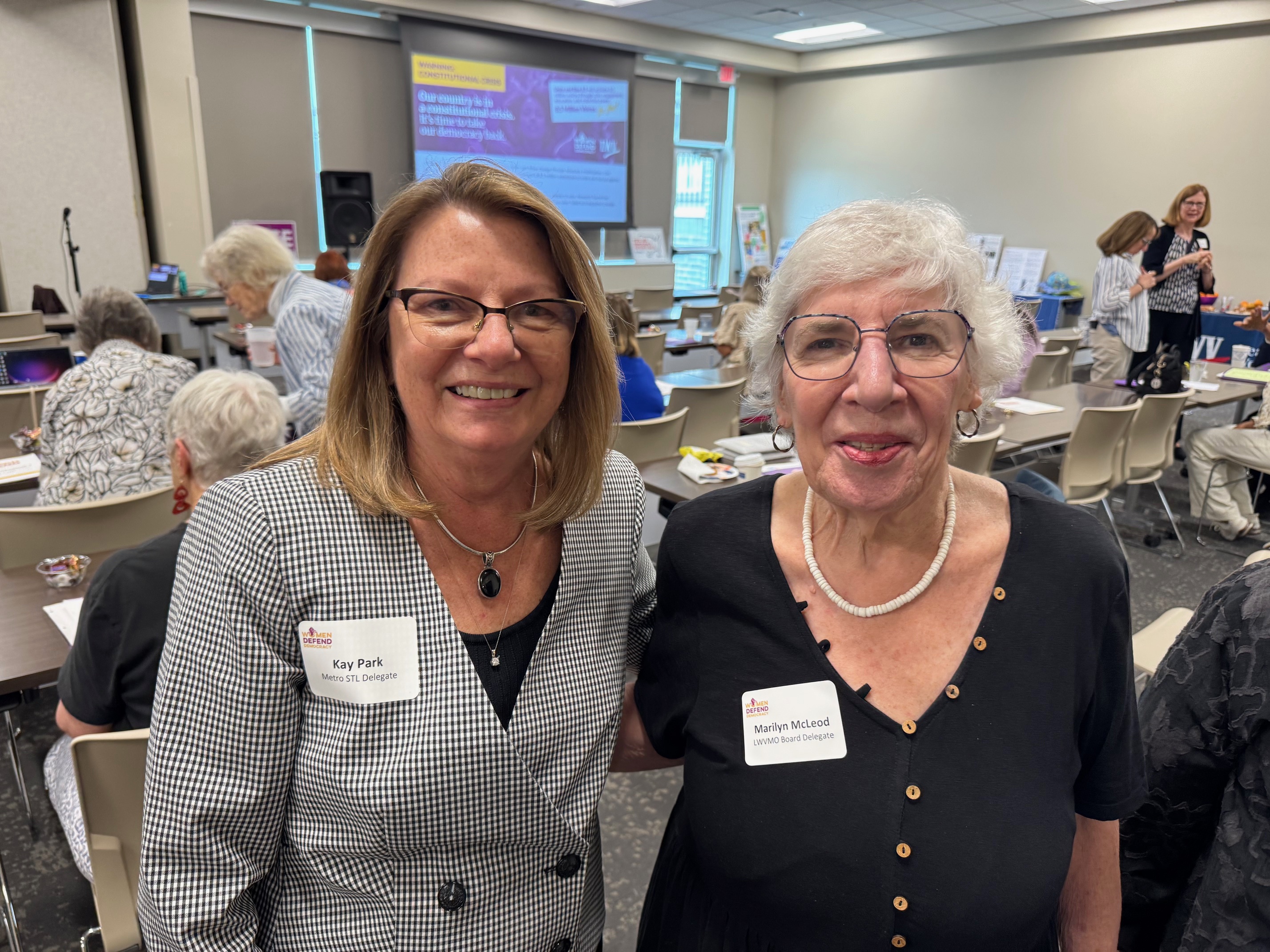 Kay Park and Marilyn McLeod