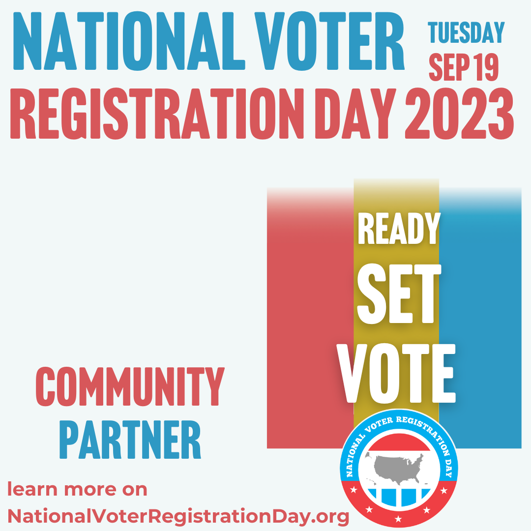 National Voter Registration Day logo