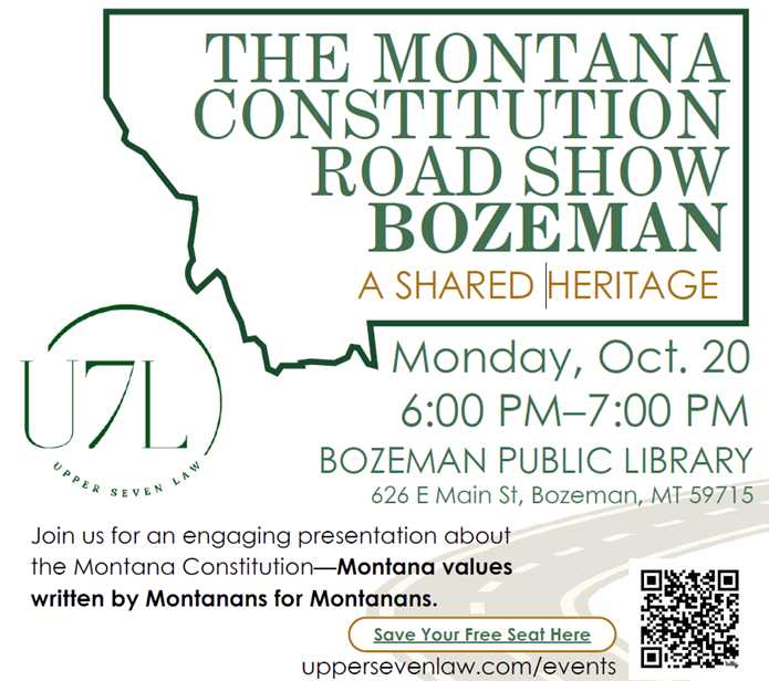 Montana Constitution Roadshow
