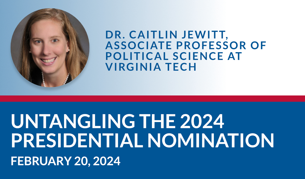 Untangling the 2024 Presidential Nomination with Caitlin Jewitt