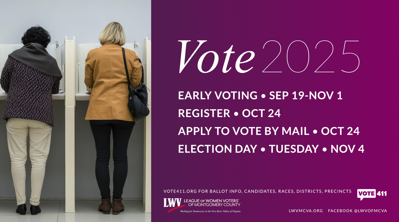 2025 Election Dates