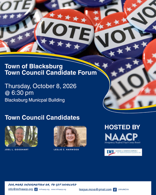 2026 Town of Blacksburg Candidate Forum