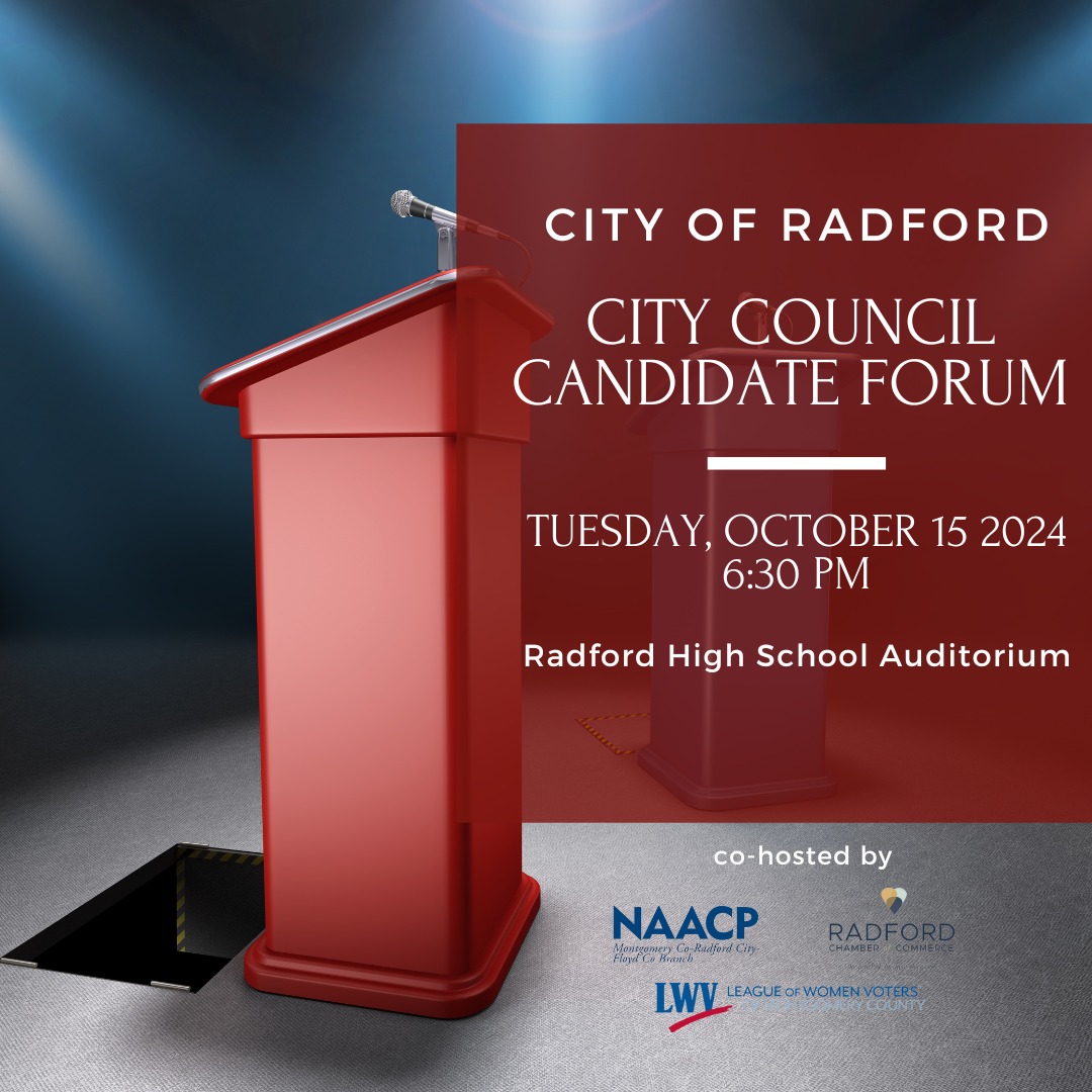 October 15, 2024 Radford City Candidate Forum