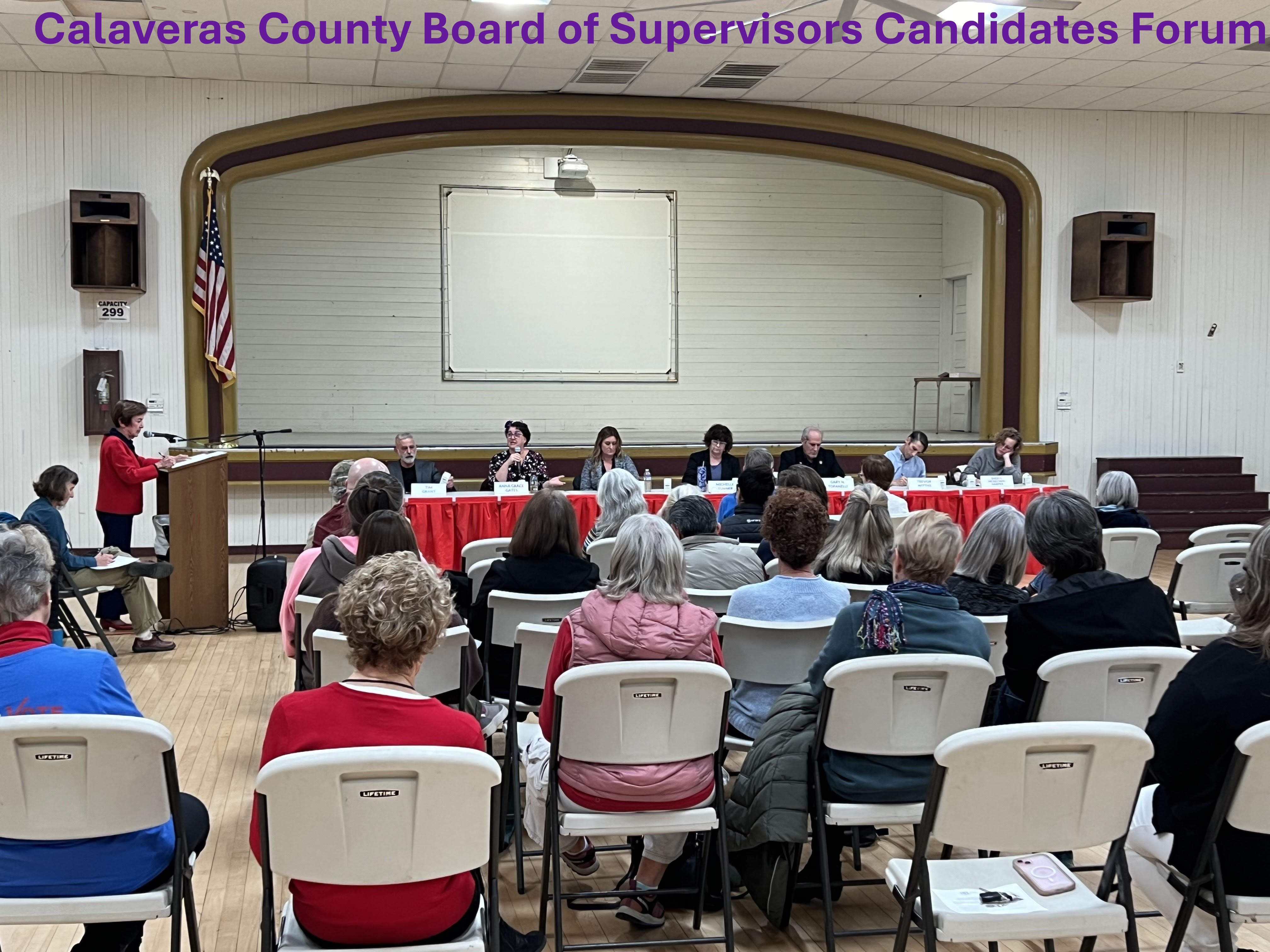 Calaveras County Board of Supervisors 2024 Candidates Forum