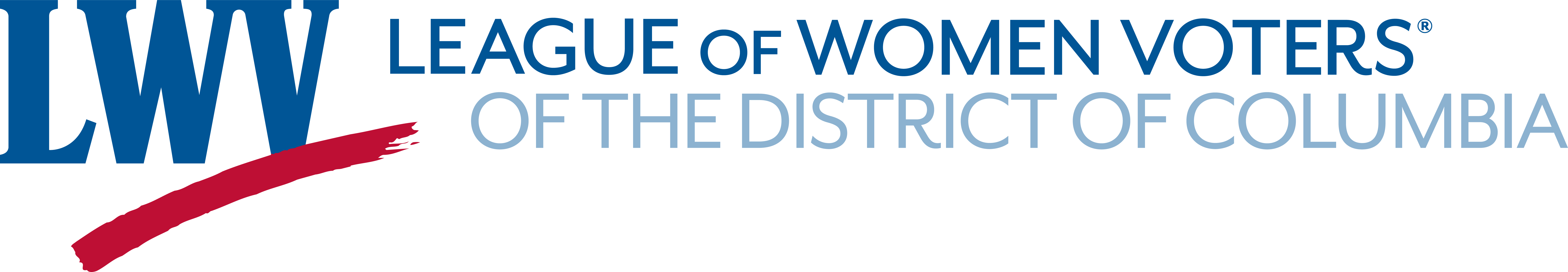 Official LWV Logo of LWV of District of Columbia