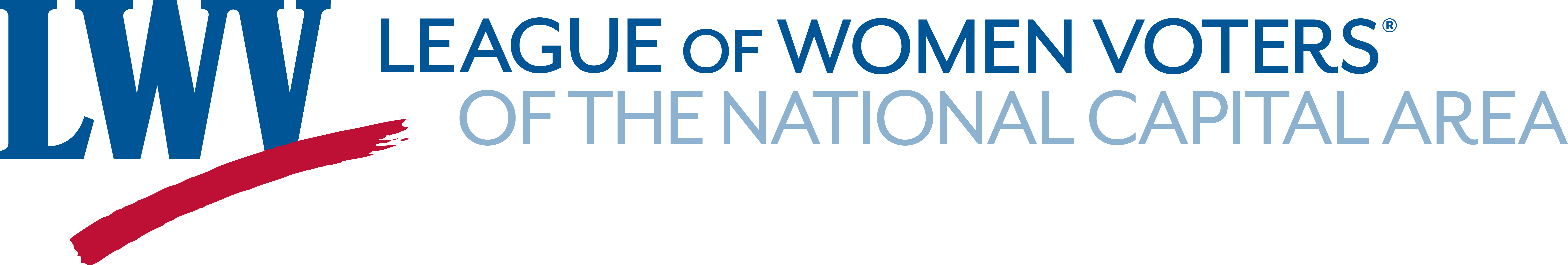 LWV of National Capital Area Logo-red,blue