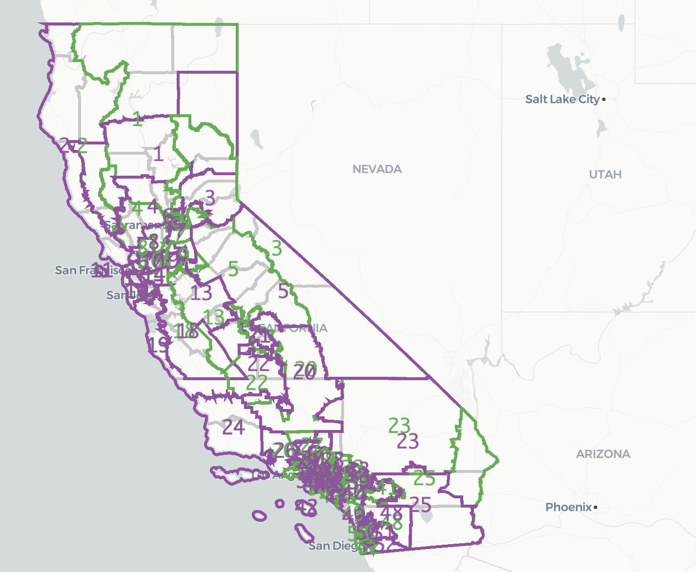 Prop 50 map