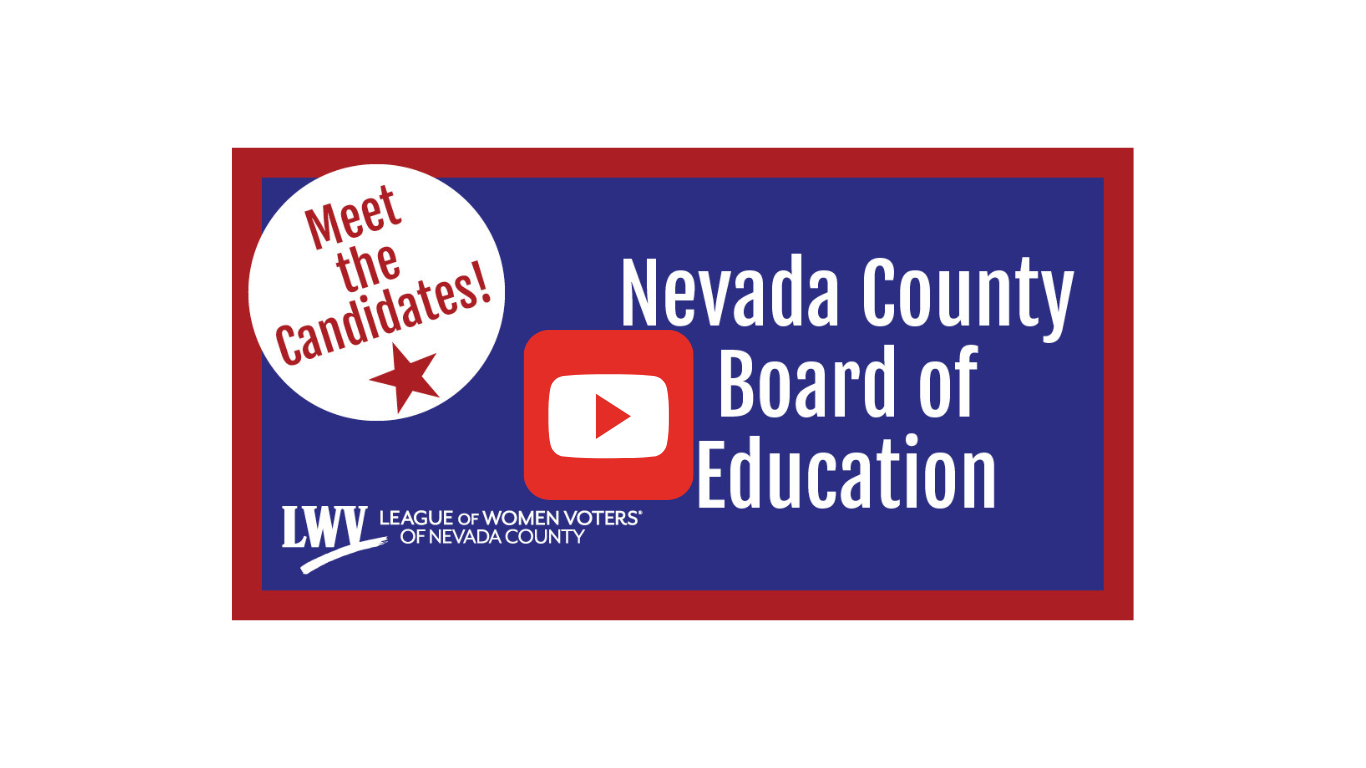 Nevada County Board of Education candidate forum