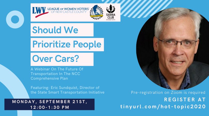 Should we prioritize people over cars? A webinar on the future of transportation in the NCC Comprehensive Plan
