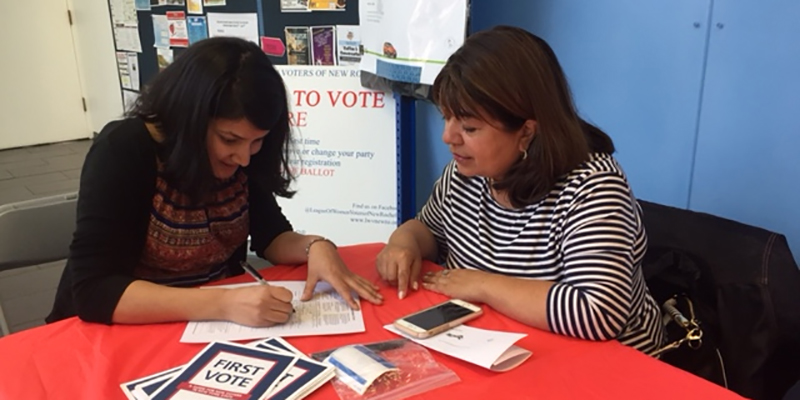 League of Women Voters of New Rochelle Voter Registration