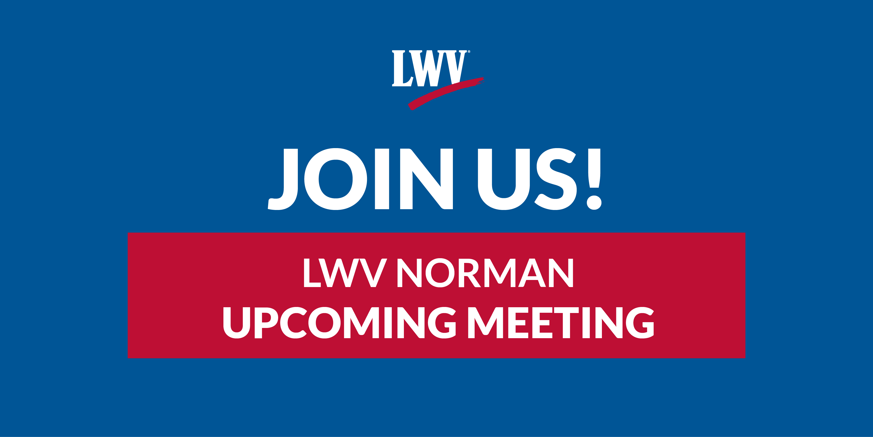 Join us for a Member Meeting