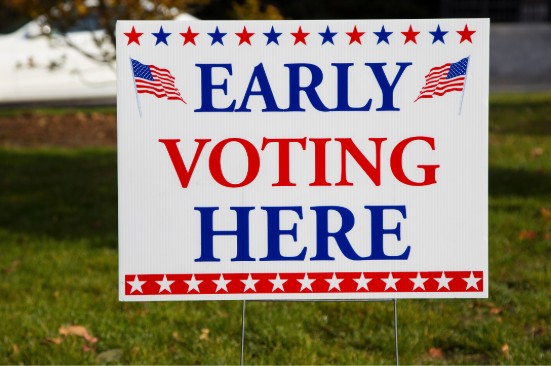 Early Voting Sign