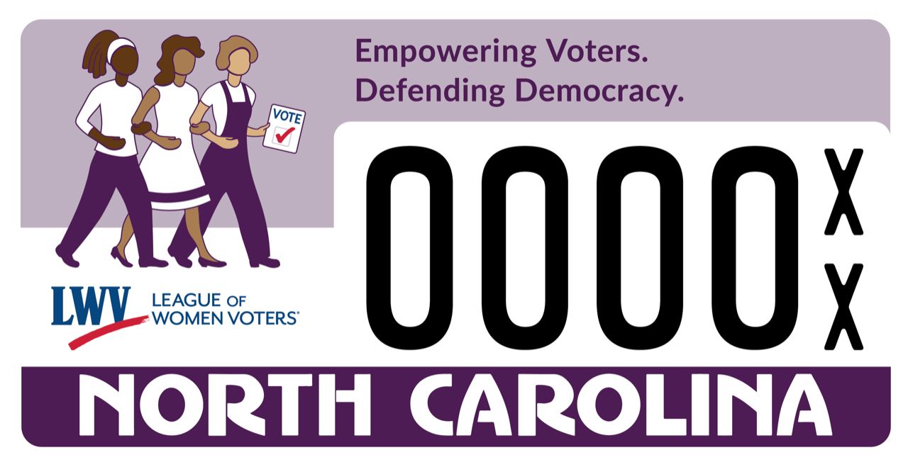 LWVNC striving to create specialty license plate