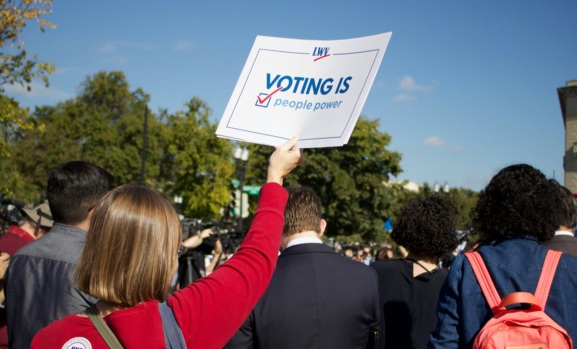 voting is people power sign