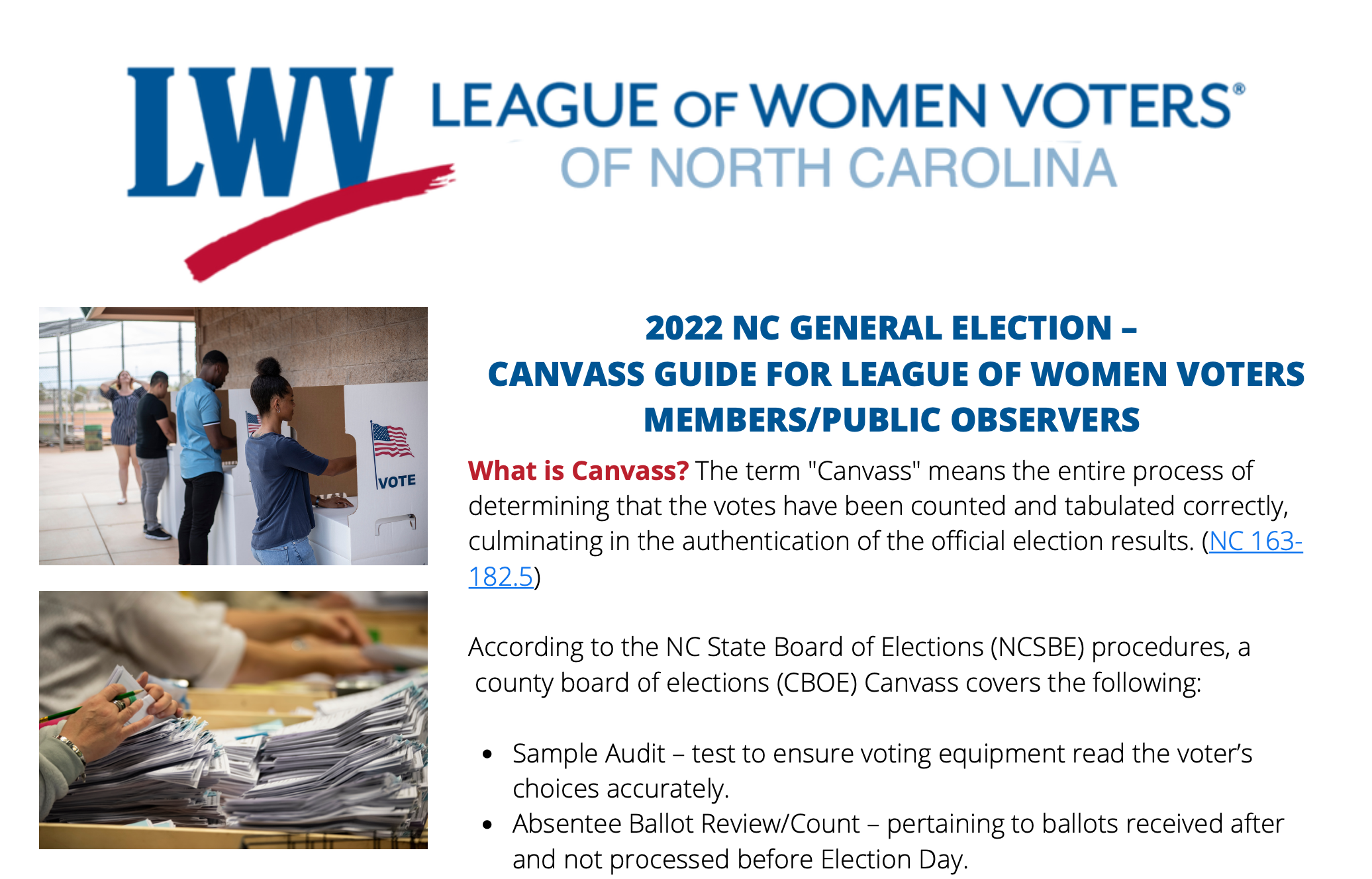 lwvnc-releases-2022-canvass-guide-encourages-north-carolinians-to